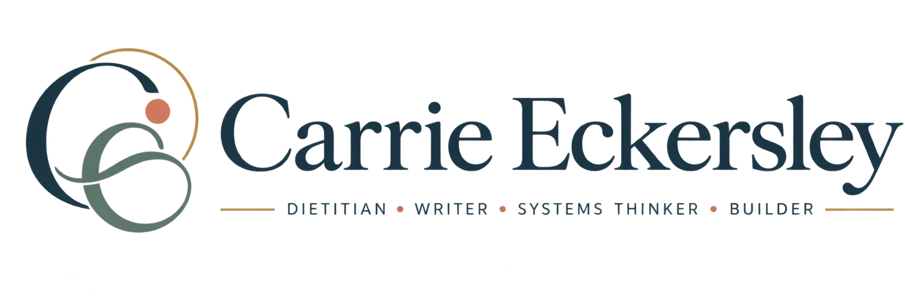 Carrie Eckersley — Dietitian, Writer, Systems Thinker, Builder